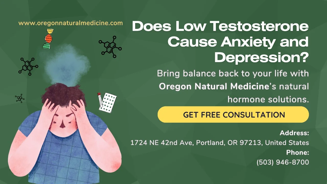 Does Low Testosterone Cause Anxiety and Depression